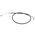 Black Vinyl Throttle/Idle Cable by S&S Cycle