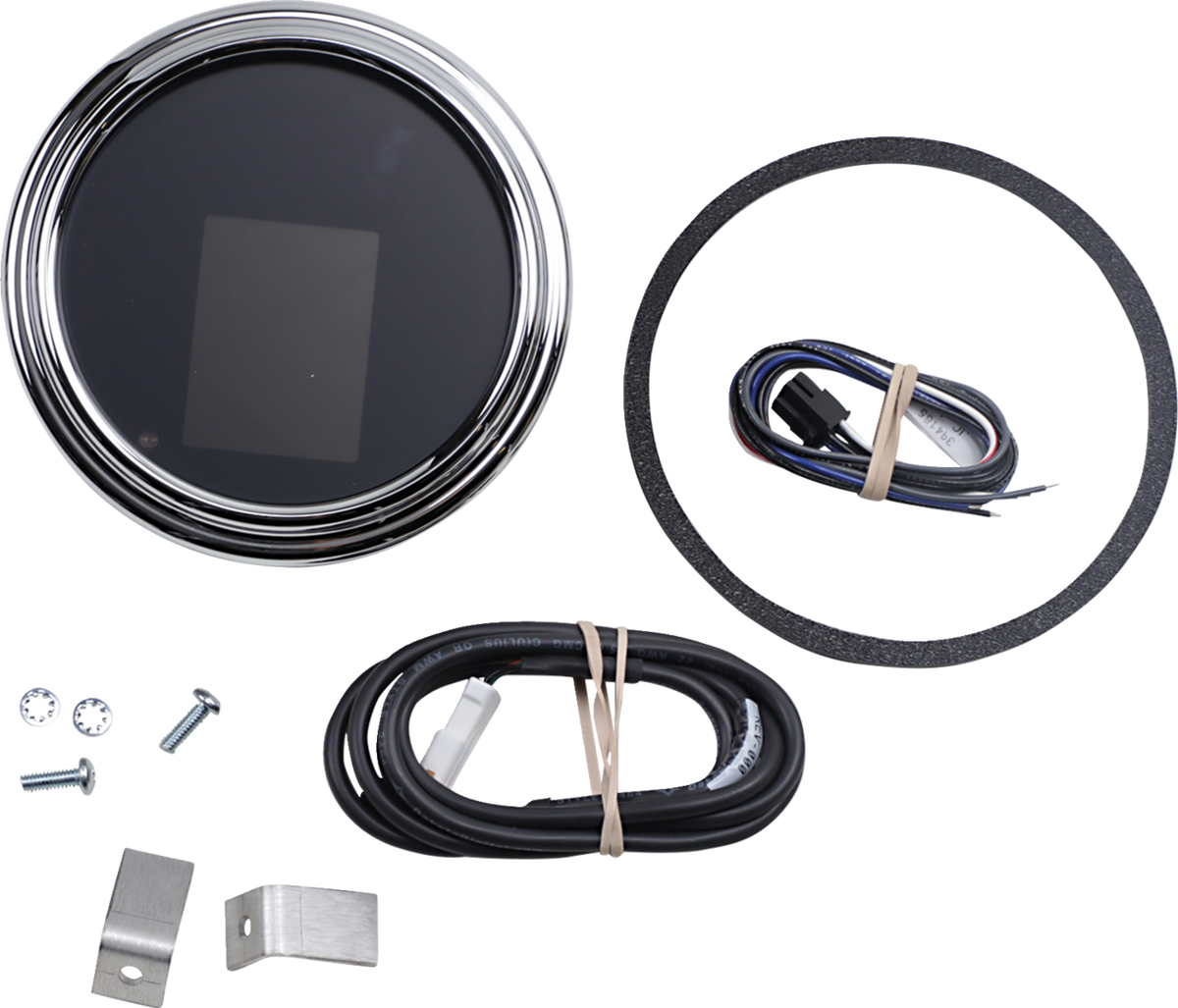 Tank Speedometer - Chrome Bezel - 4.5"