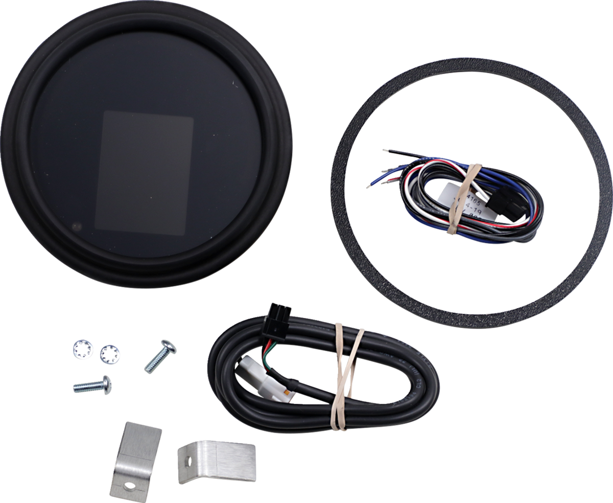 Tank Speedometer - Black Bezel - 4.5"