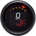 Tank Speedometer - Black Bezel - 3-3/8"