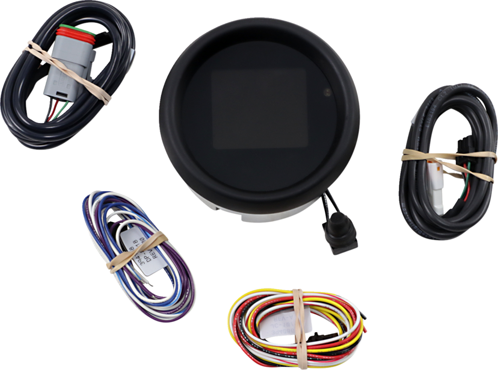 Tank Speedometer - Black Bezel - 3-3/8"