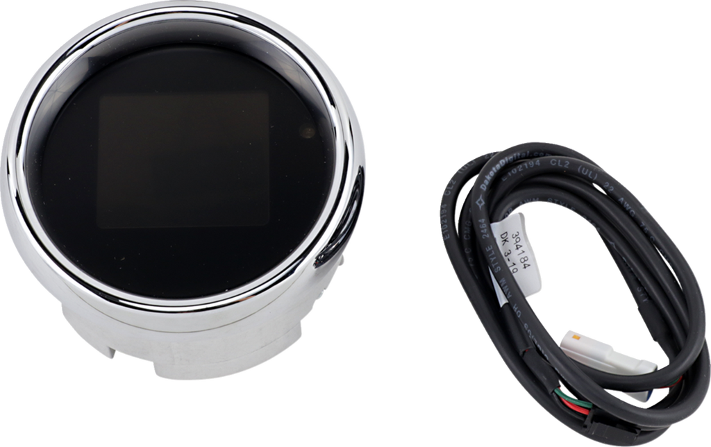 Tank Speedometer - Chrome Bezel - 3-3/8"