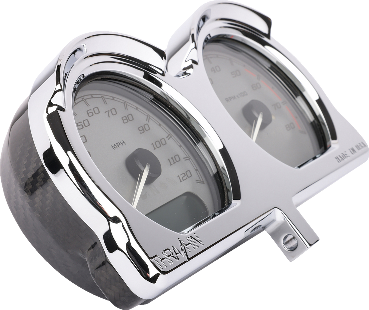 Thrashin Supply Co. Gauge Relocation Kit — 2210-0631