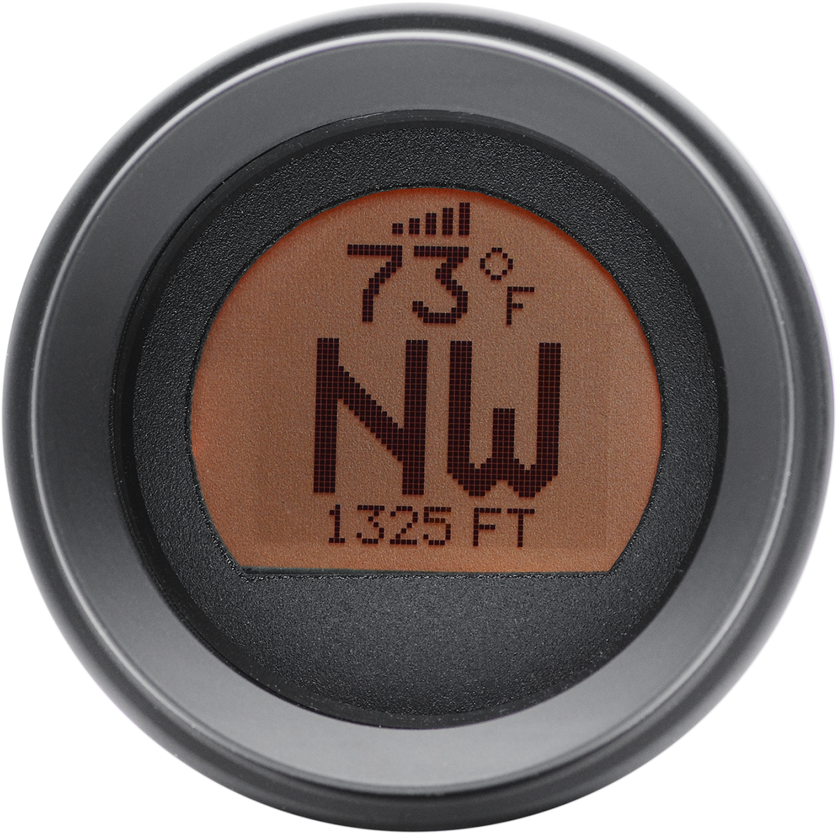 2-3/16" Stand-Alone LCD GPS Compass - Black/Black