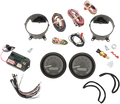 MVX-8K Series Analog/Digital 2-Gauge Kit - Black Bezel - Black Face with Gray Background