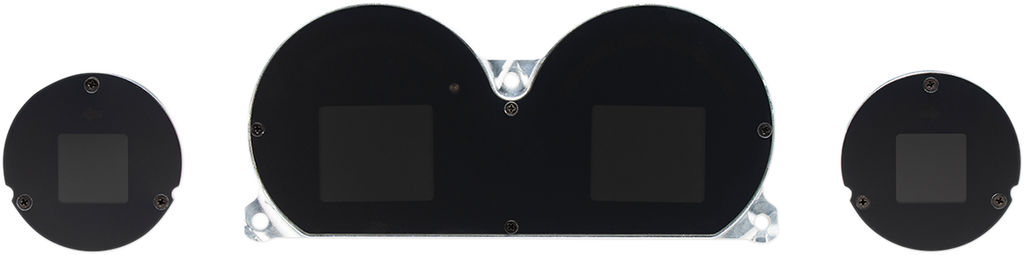MLX 4-Gauge Instrument Kit - Black Bezel