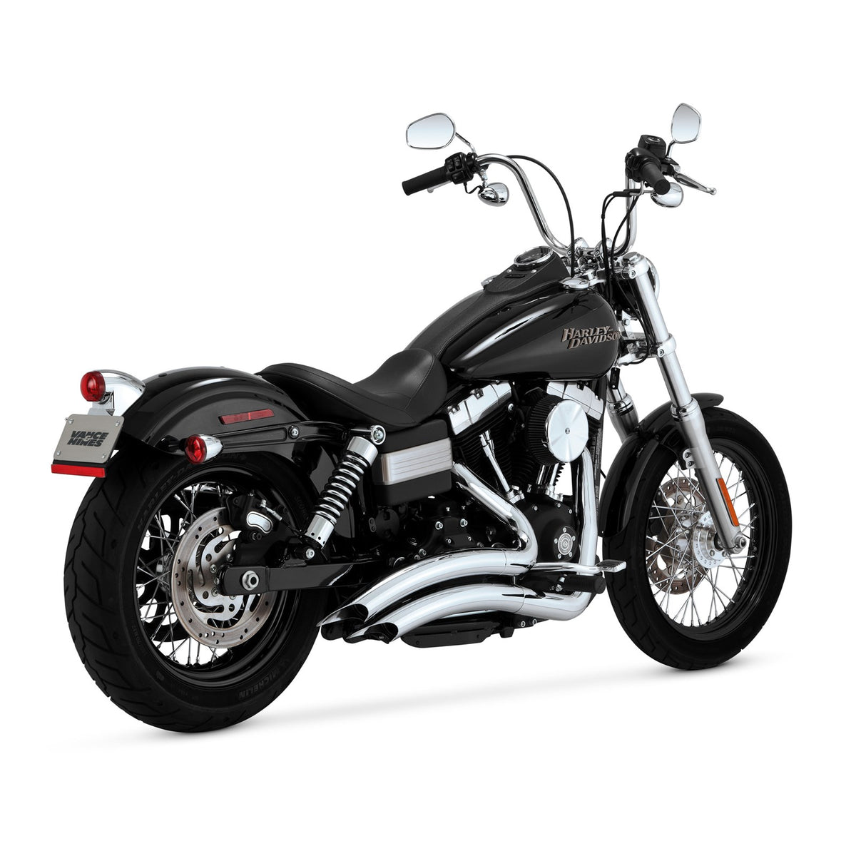 2-into-2 Big Radius Exhaust System by Vance & Hines