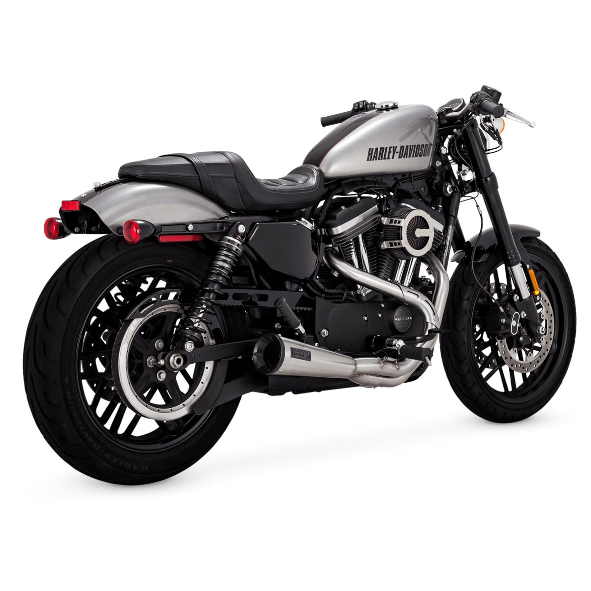 Upsweep 2-into-1 Exhaust System by Vance & Hines