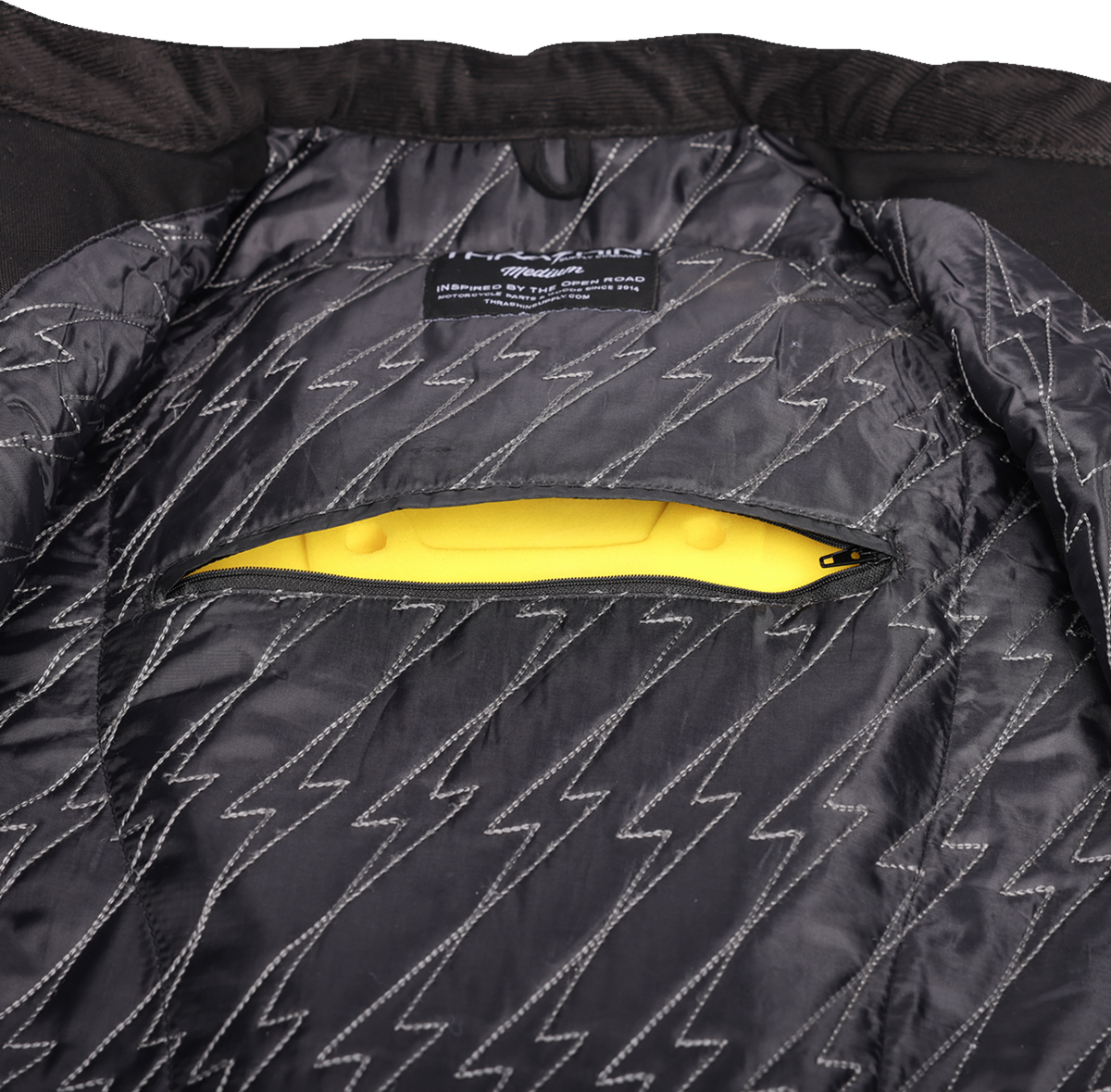Thrashin Supply Co. Nightrider v2 Riding Vest — Black