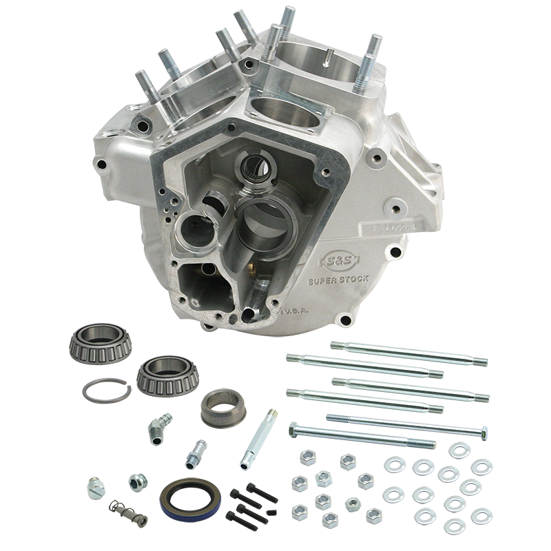 Super Stock® Alternator Style Engine Case by S&S Cycle