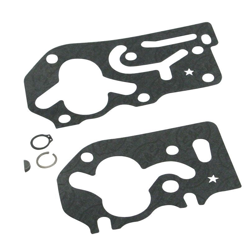 Replacement High Volume/High Pressure Polished Billet Oil Pump Gasket Kit by S&S Cycle