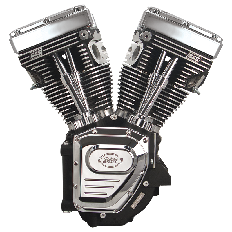 T124 Low Compression Long Block Engine by S&S Cycle