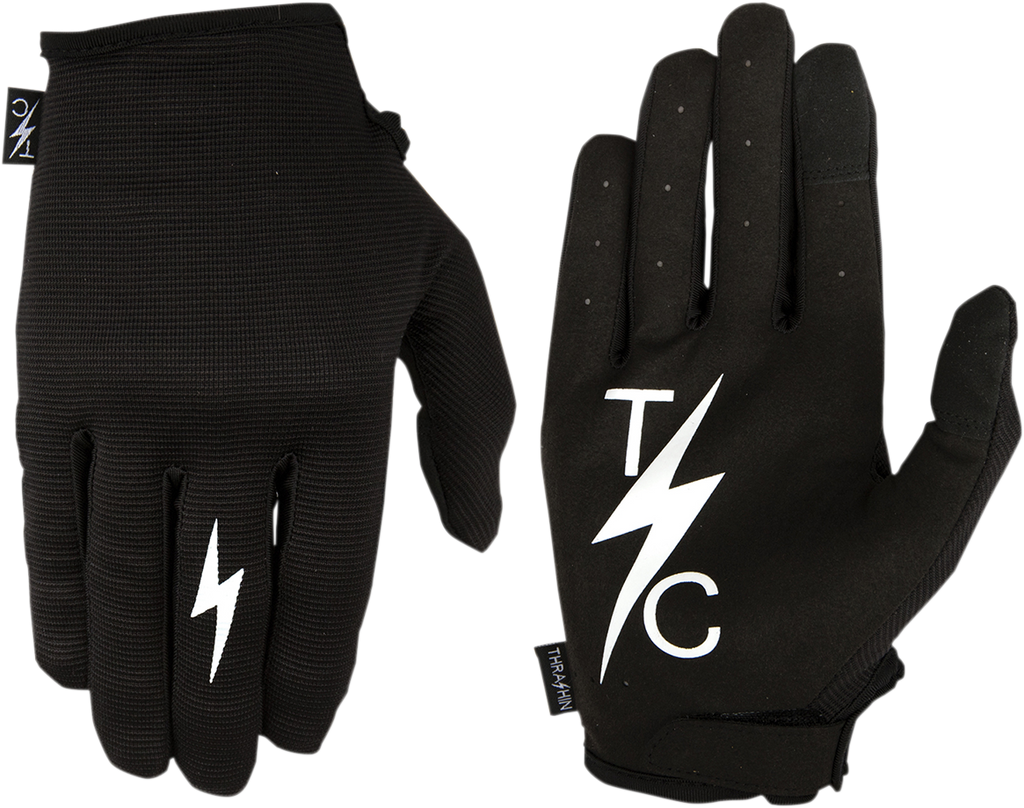 Thrashin Supply Co. Stealth V2 Gloves — Black