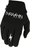 Thrashin Supply Co. Stealth Gloves — Black