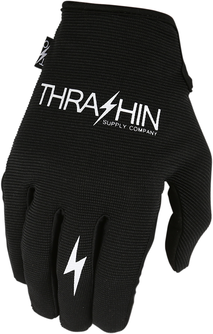 Thrashin Supply Co. Stealth Gloves — Black