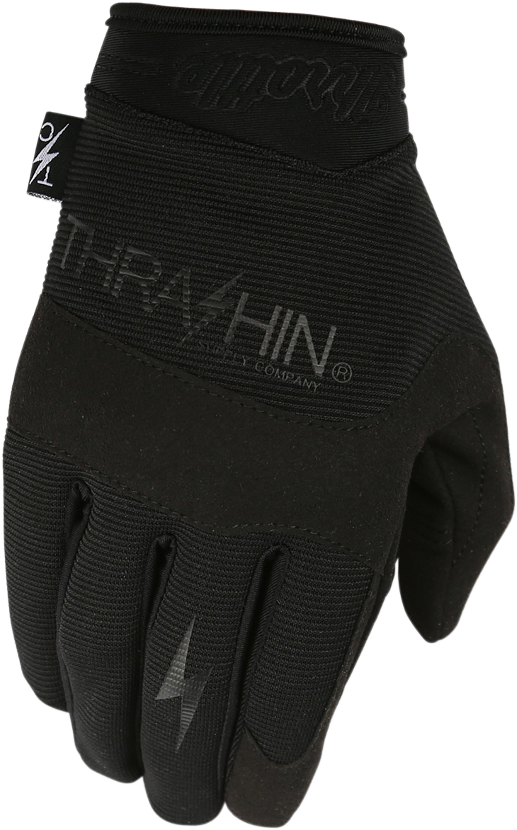 Thrashin Supply Co. Covert Gloves — Black