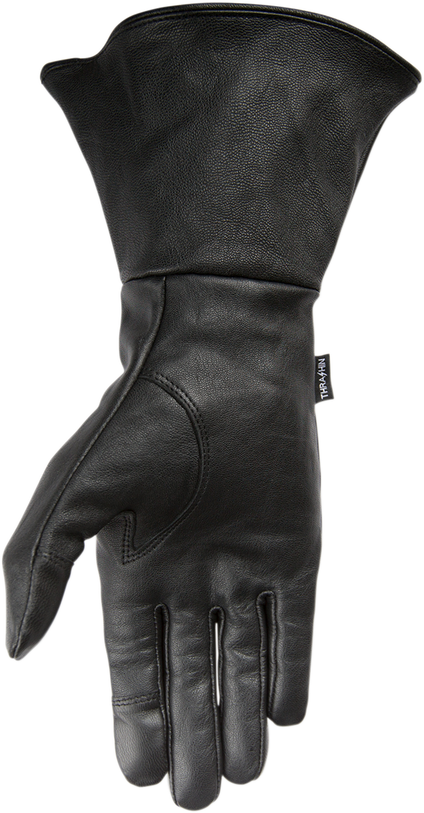 Thrashin Supply Co. Siege Insulated Gauntlet Gloves — Black