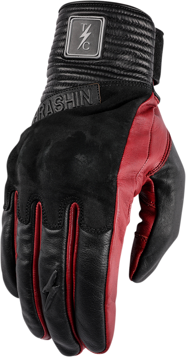 Thrashin Supply Co. Boxer Gloves — Red