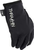 Thrashin Supply Co. Windbreaker Stealth Gloves — Black