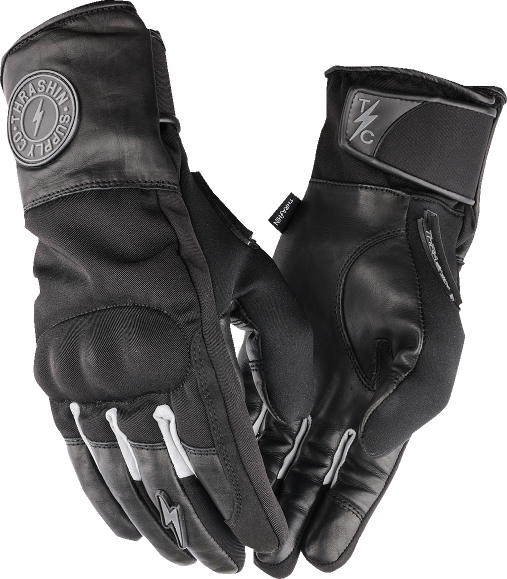 Thrashin Supply Co. Mission Waterproof Gloves — Black