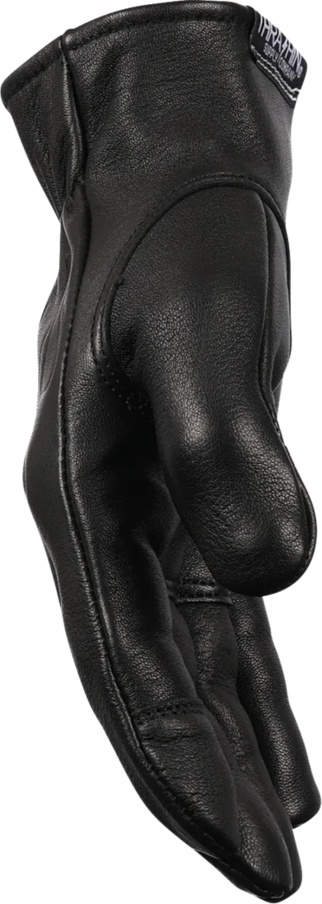 Thrashin Supply Co. Roper Leather Gloves — Black