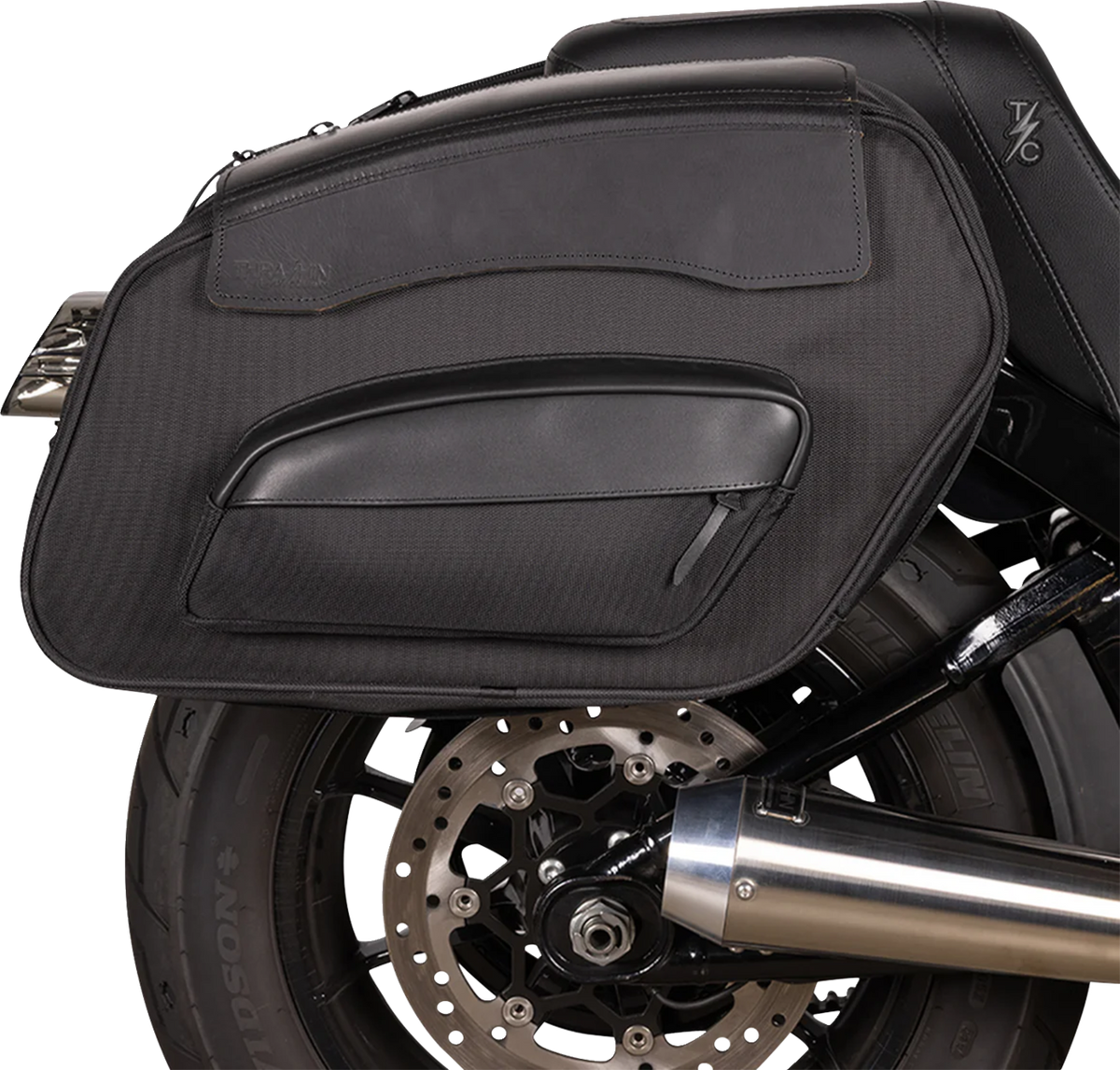 Thrashin Supply Co. Sport Saddlebags — 3501-2401