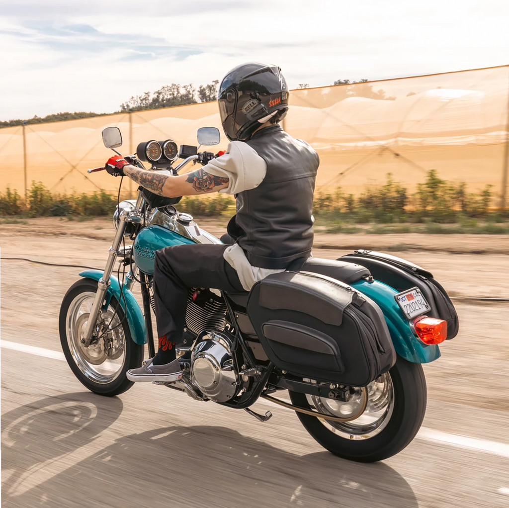 Thrashin Supply Co. Sport Saddlebags — 3501-2401