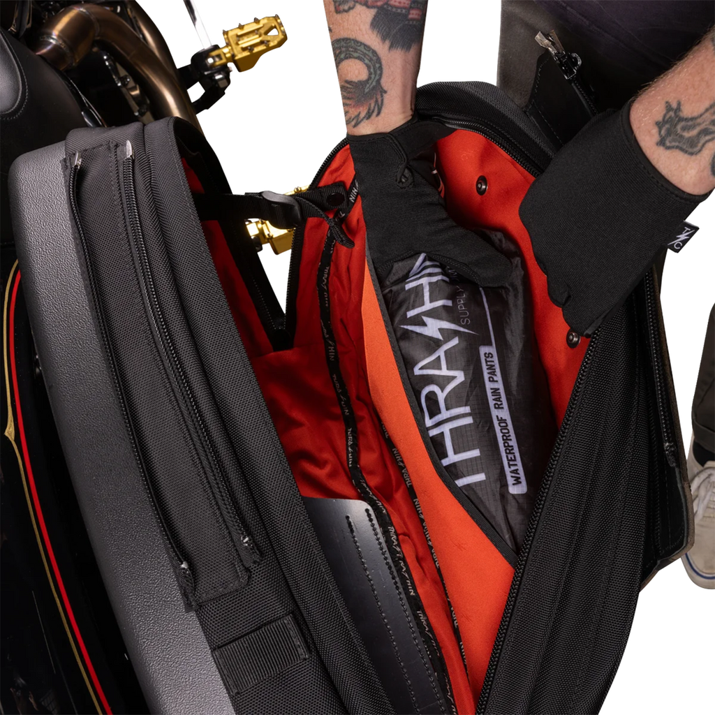 Thrashin Supply Co. Sport Saddlebags — 3501-2401