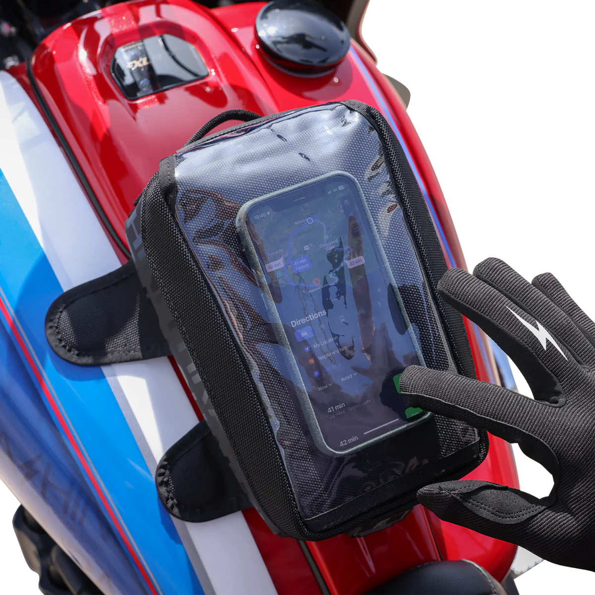 Thrashin Supply Co. Magnetic Tank Bag — 3502-0750