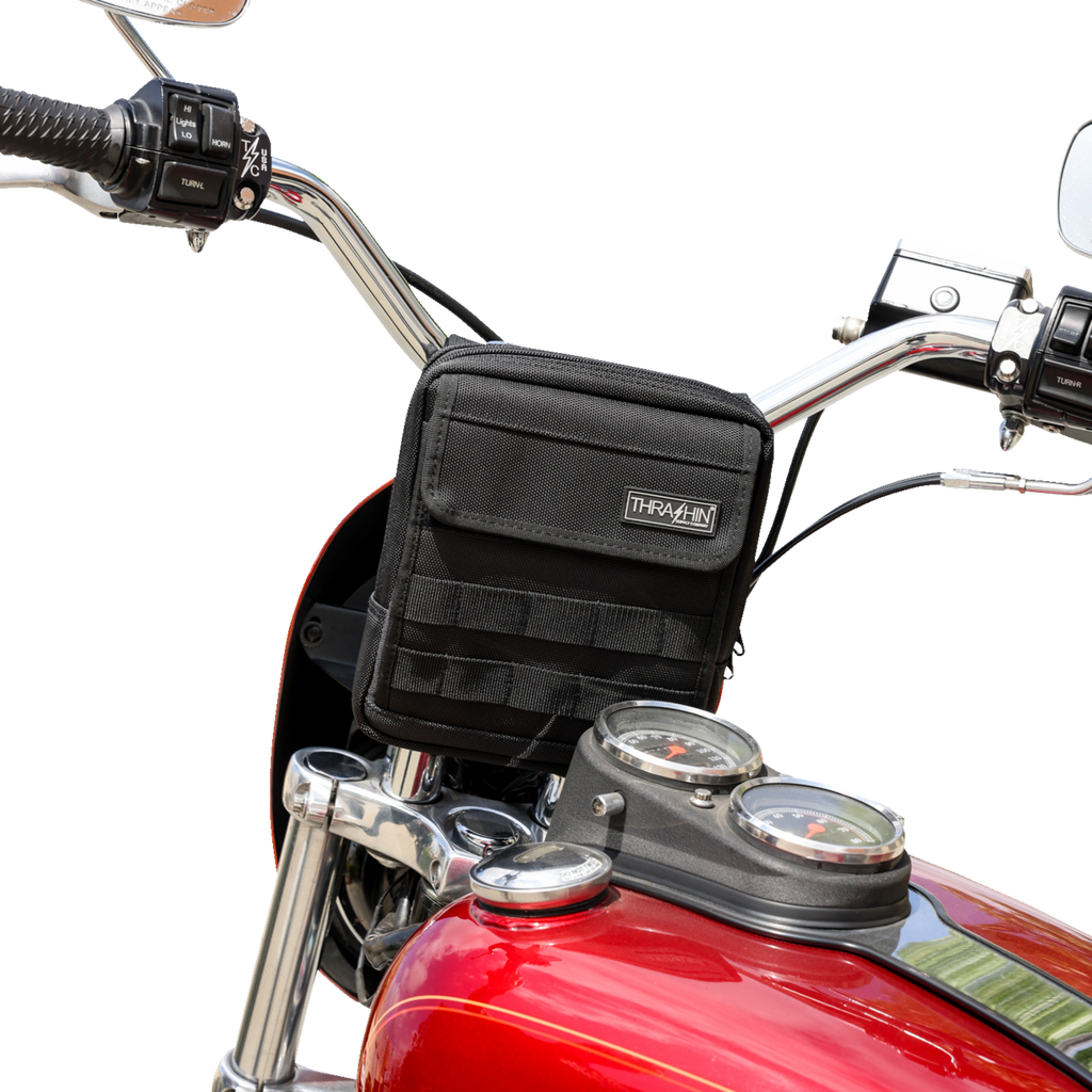 Thrashin Supply Co. Slim Handlebar Bag — 3510-0180