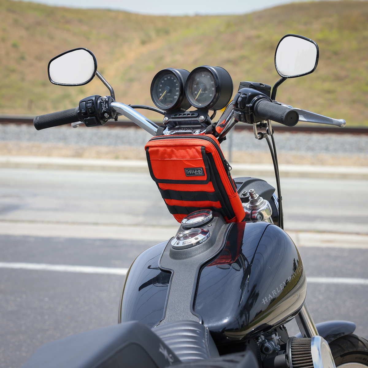 Thrashin Supply Co. Handlebar Bag Slim — 3510-0214