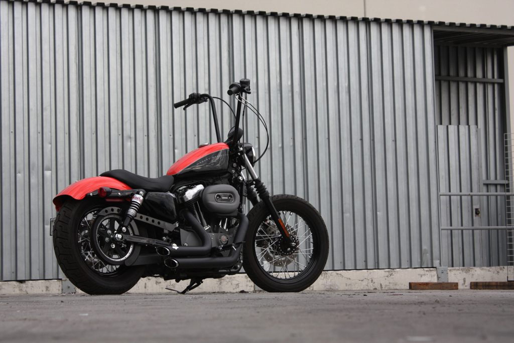 1" Narrow Bottom Ape Hanger Handlebar