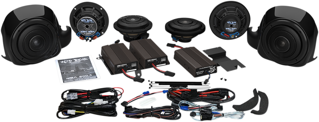 Wild Boar Audio Whole Hog 900 W Six Speaker Kit — 4405-0534