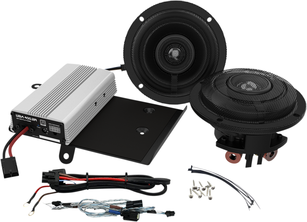 Wild Boar Audio 400 W Amplifier/Speaker Kit — 4405-0718