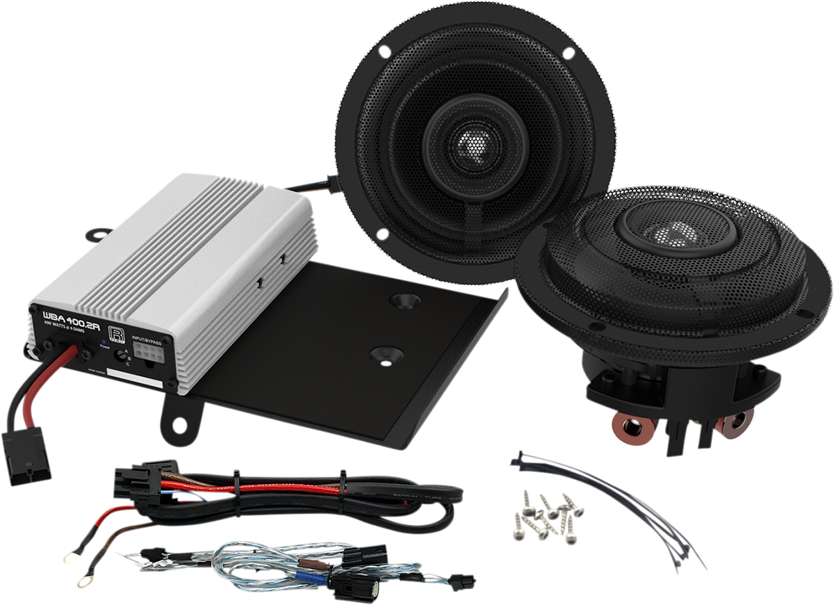 Wild Boar Audio 400 W Amplifier/Speaker Kit — 4405-0718