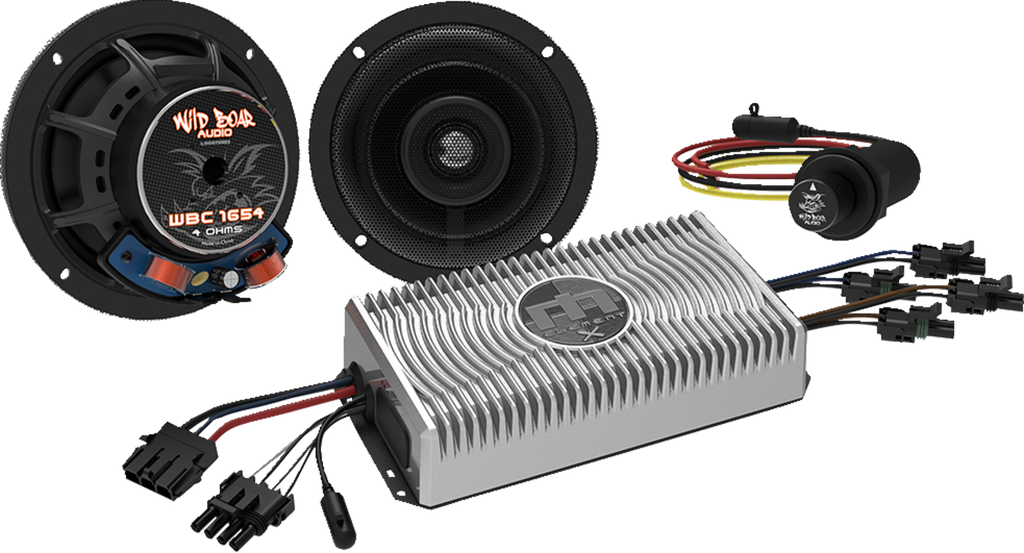 Wild Boar Audio Amplifier/Speaker and Bluetooth Controller Kit — 4405-0891