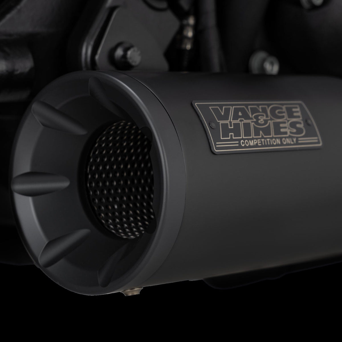 2-into-1 Hi-Output Short Exhaust System by Vance & Hines