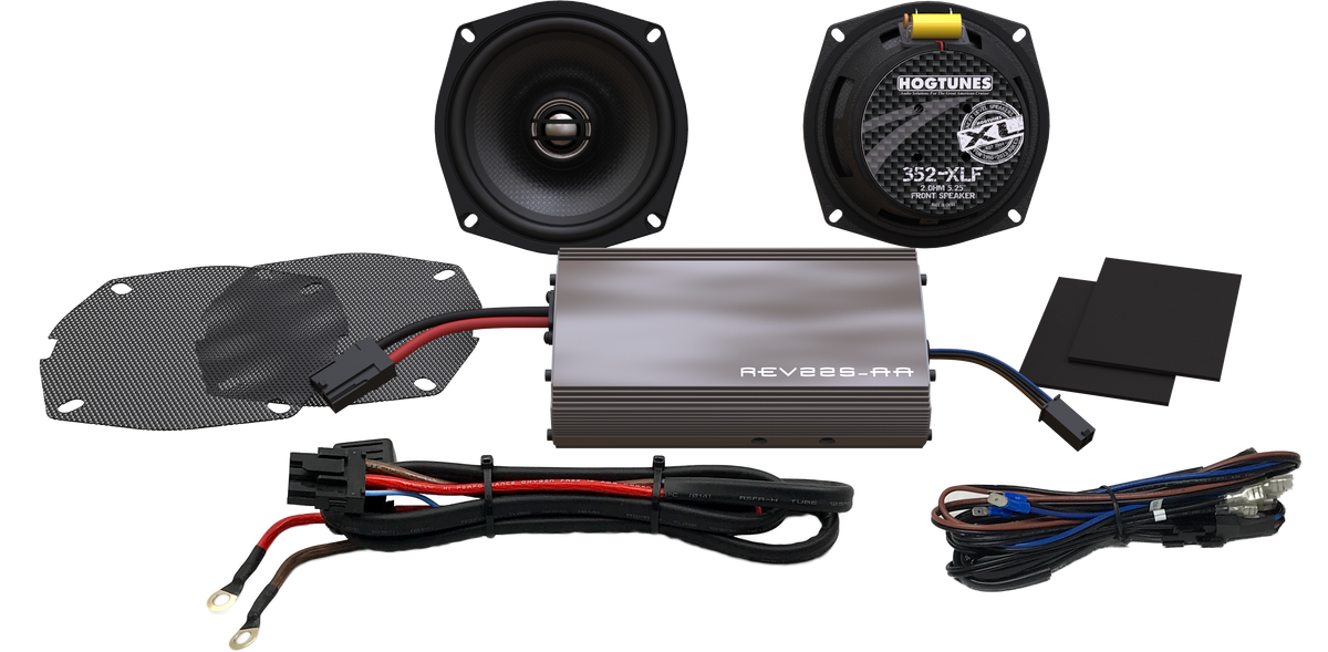 XL Amplified Speakers Complete Kit by HOGTUNES