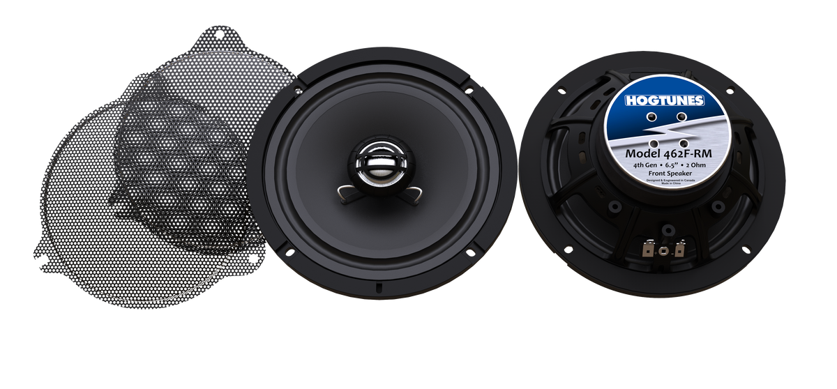 Front Speakers With Grills by HOGTUNES