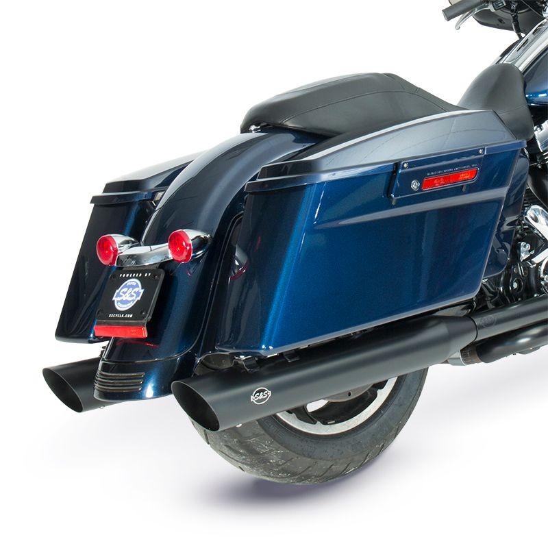 Slash Cut Slip-On Mufflers by S&S Cycle