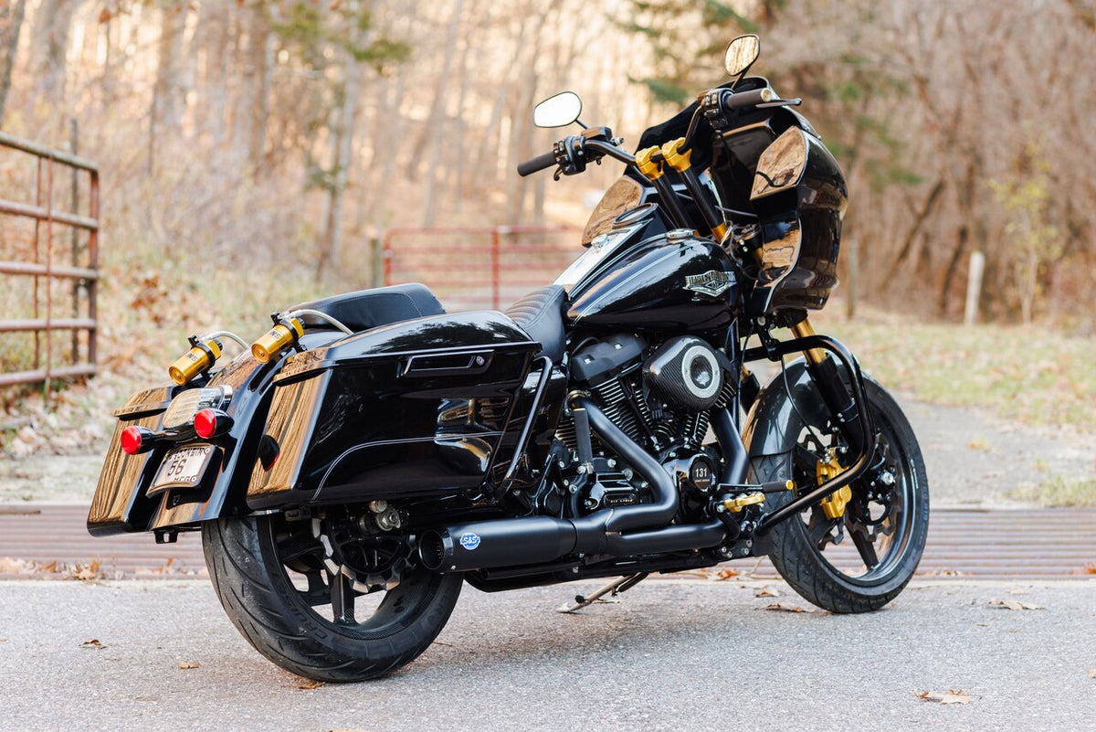 2-into-1 Qualifier Exhaust System by S&S Cycle