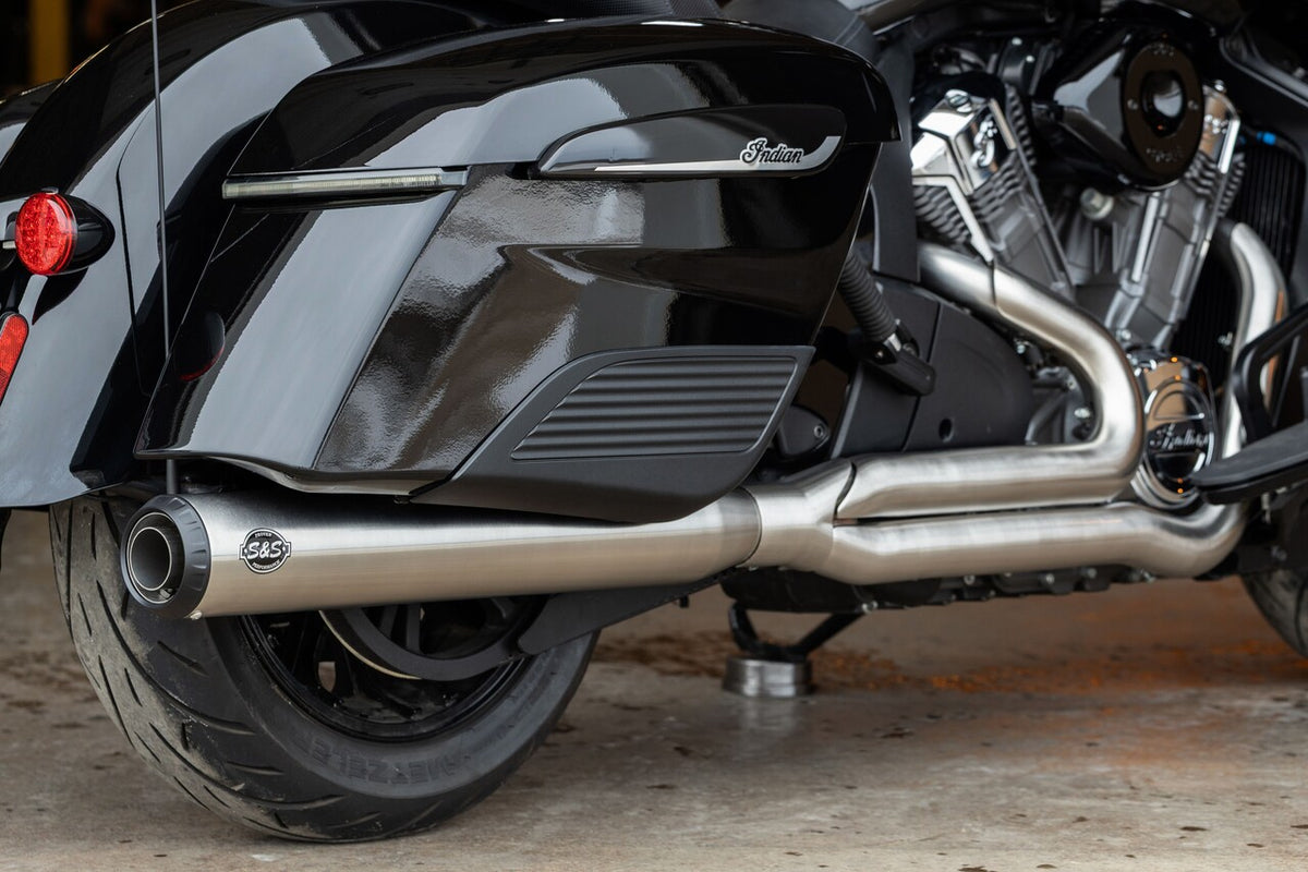 2-into-1 Qualifier Exhaust System by S&S Cycle