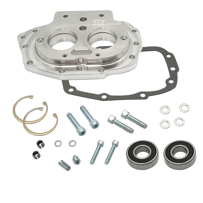 Transmission Case Trap Door Kit by S&S Cycle