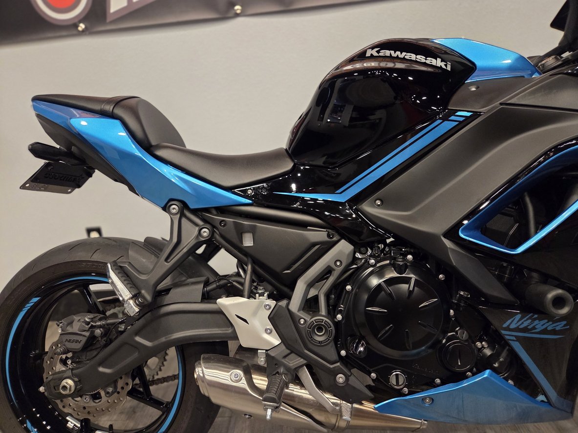 2023 Kawasaki Ninja 650 — Only 973 Miles