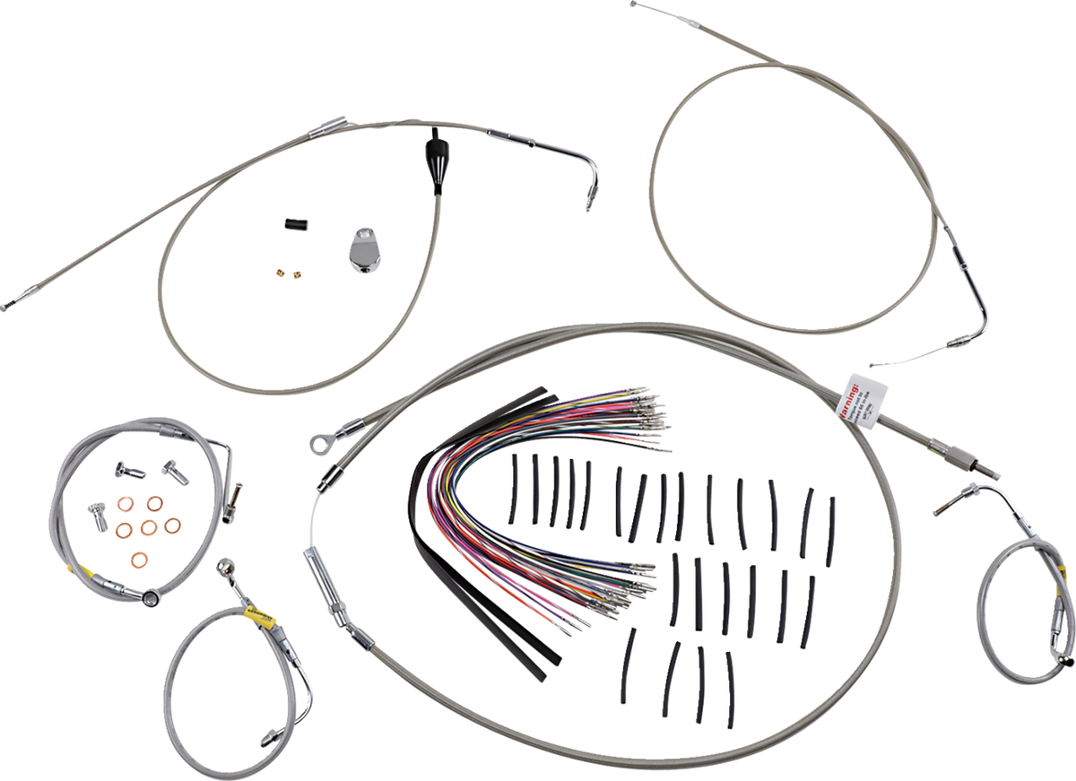 Control Kit for Early Touring Bikes with Bagger Bar Handlebars - B30-1297