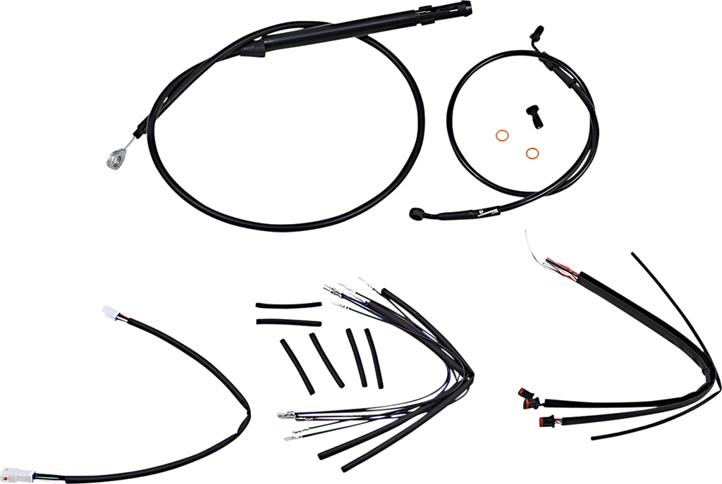 Handlebar Cable and Brake Line Kit for Burly Ape Handlebars - B30-1241