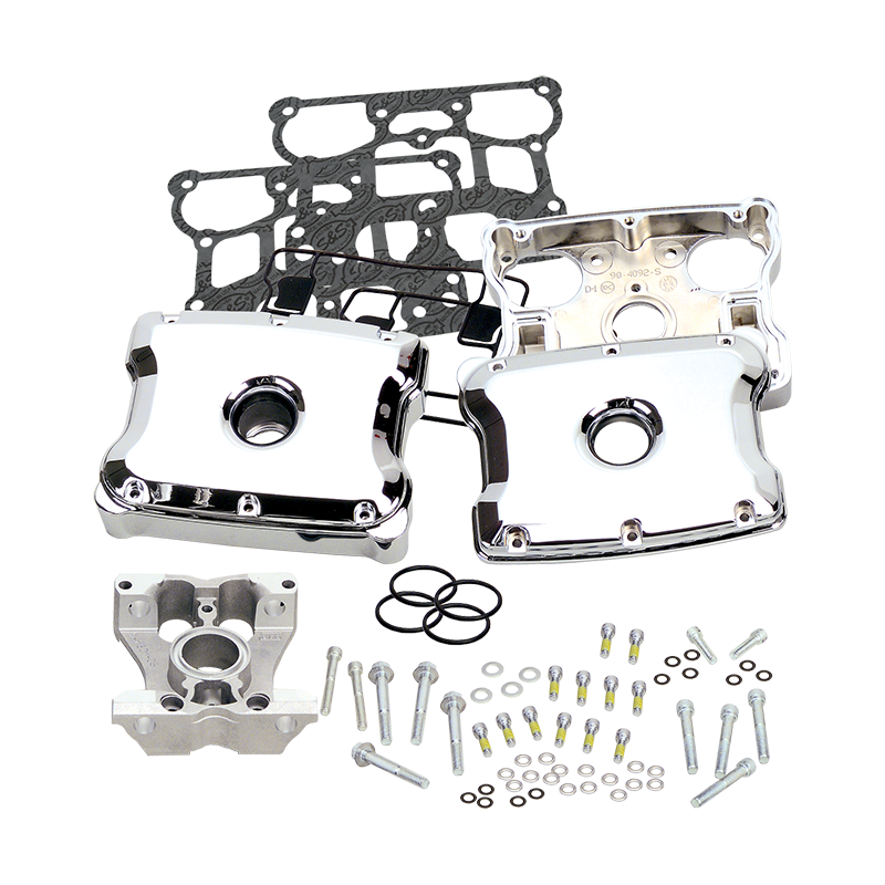 Chrome Rocker Boxes by S&S Cycle