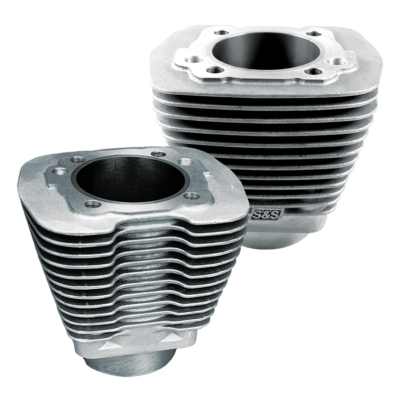 Evolution-Style Aluminum Cylinders by S&S Cycle