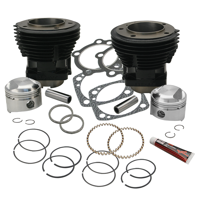 Stock Bore 80" Cylinder and Standard Compression Piston Kit by S&S Cycle
