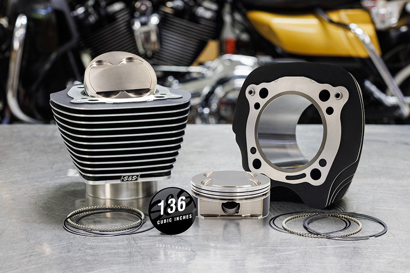 132" High Compression / 136" Big Bore Kit by S&S Cycle